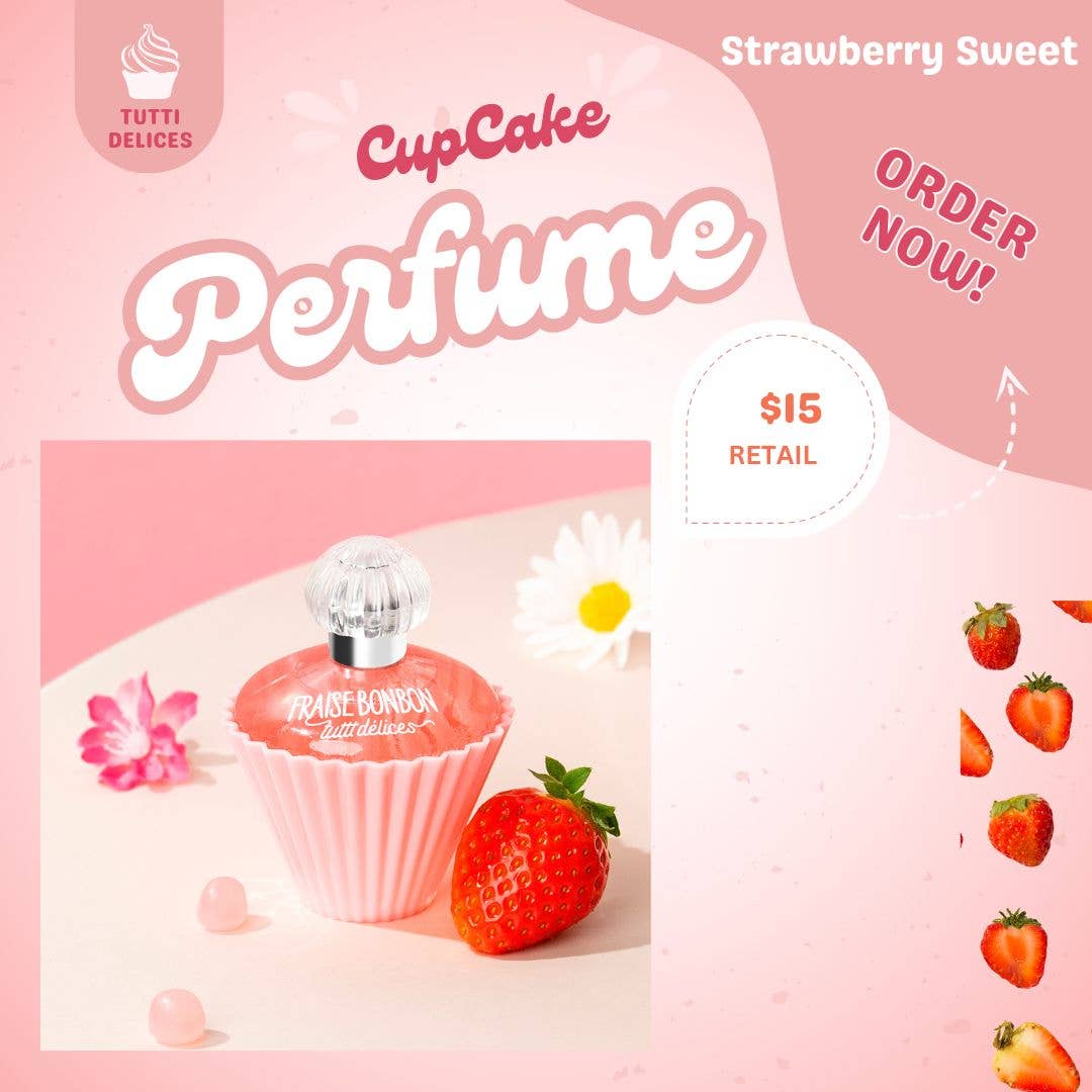 Tutti Délices - Strawberry Sweet Cupcake Perfume 1.7 oz