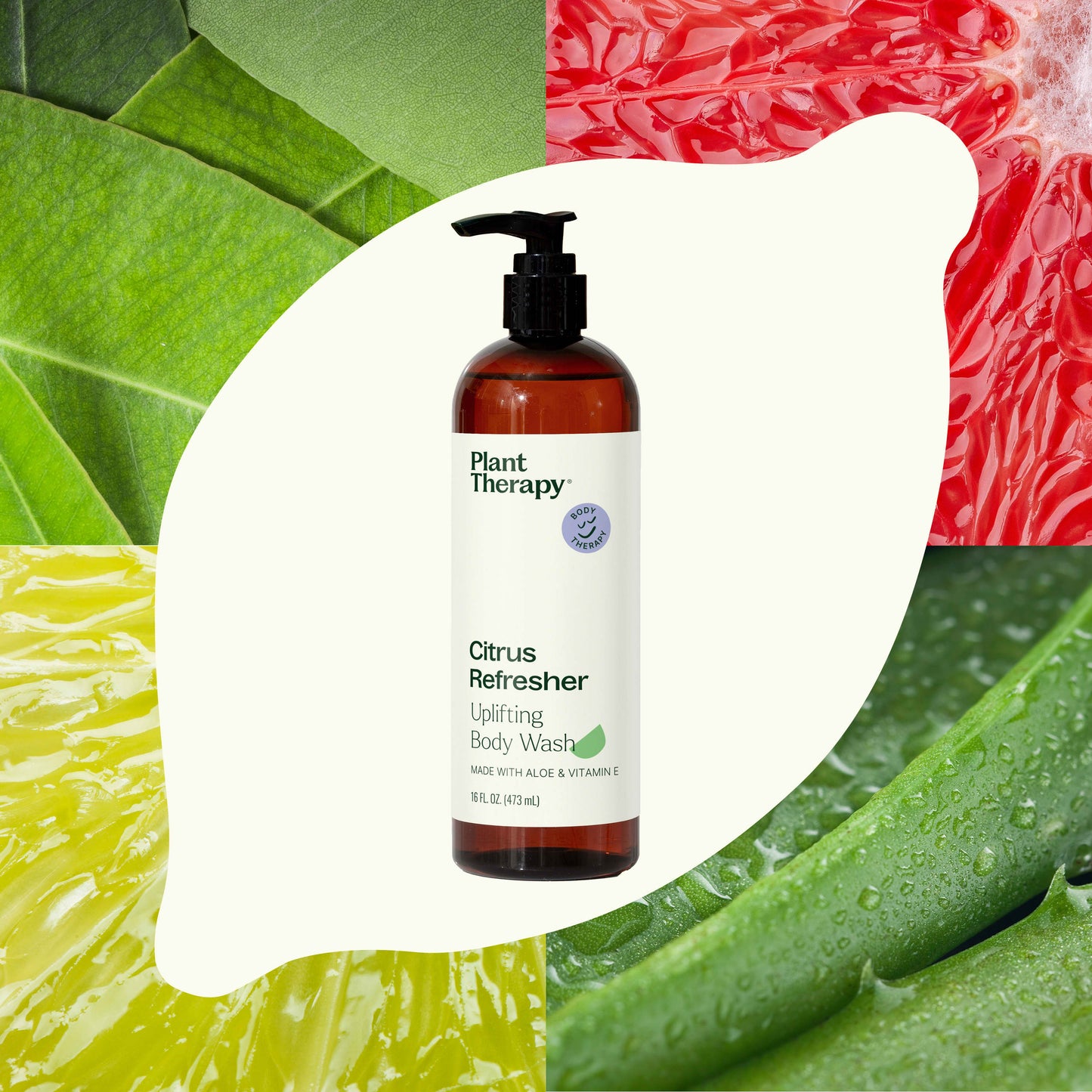 Plant Therapy - Citrus Refresher Body Wash 16 oz