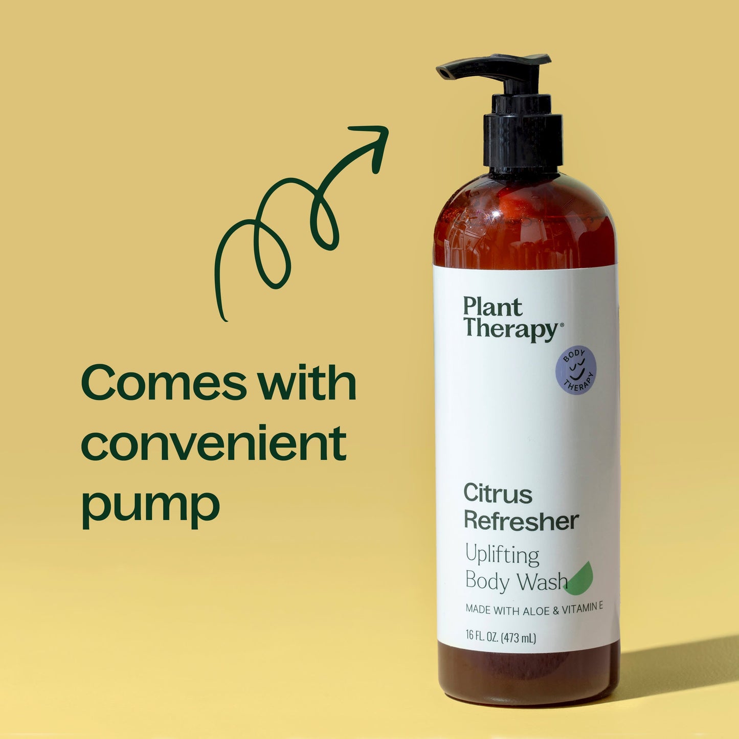 Plant Therapy - Citrus Refresher Body Wash 16 oz