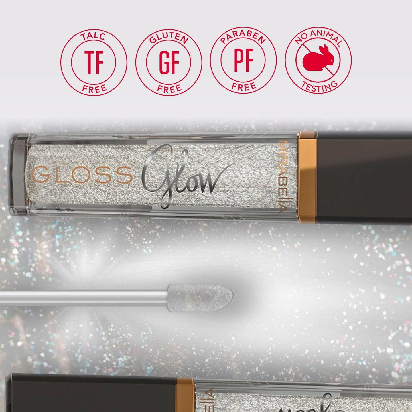 Mirabella - Glow Light Up Lip Gloss