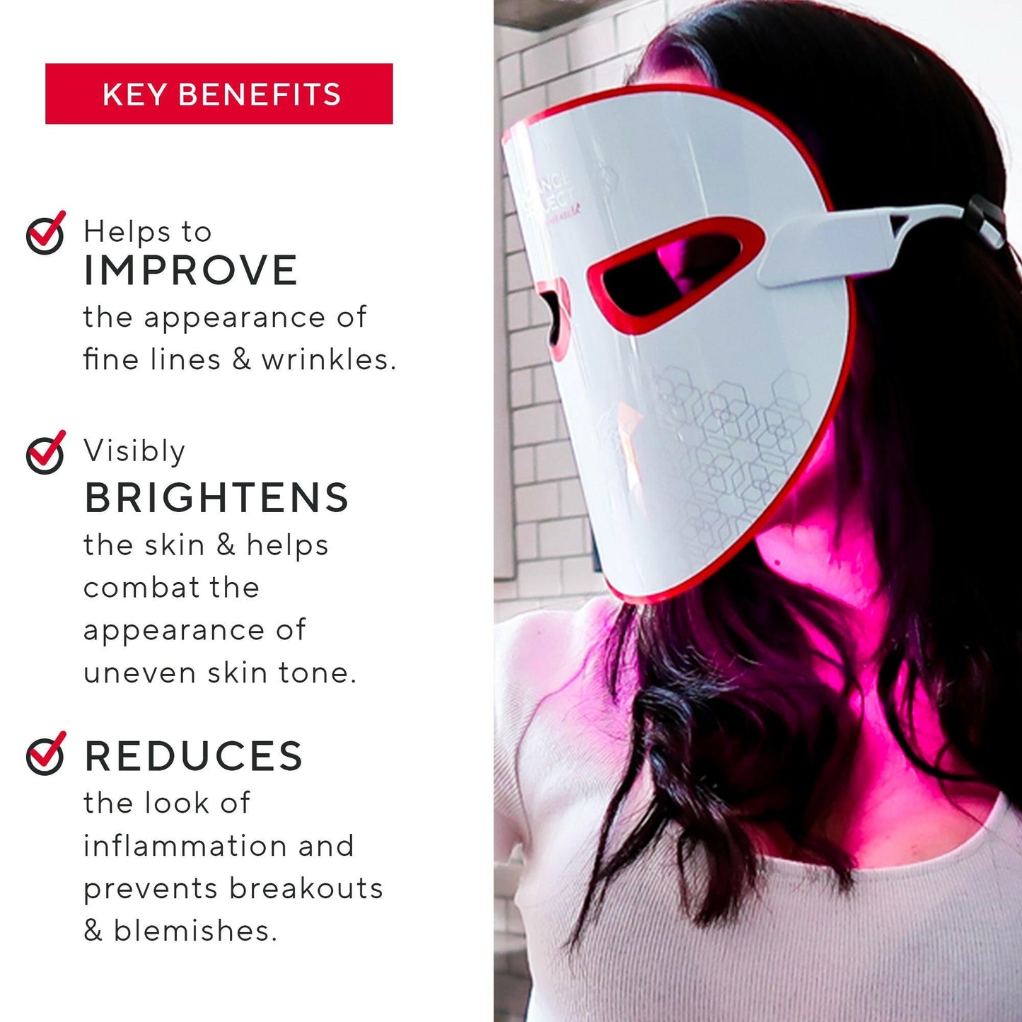 Mirabella - Phototherapy 7-Color LED Facial Mask with Near Infrared