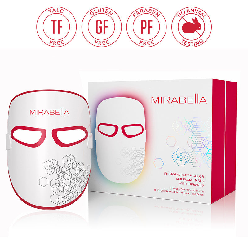 Mirabella - Phototherapy 7-Color LED Facial Mask with Near Infrared