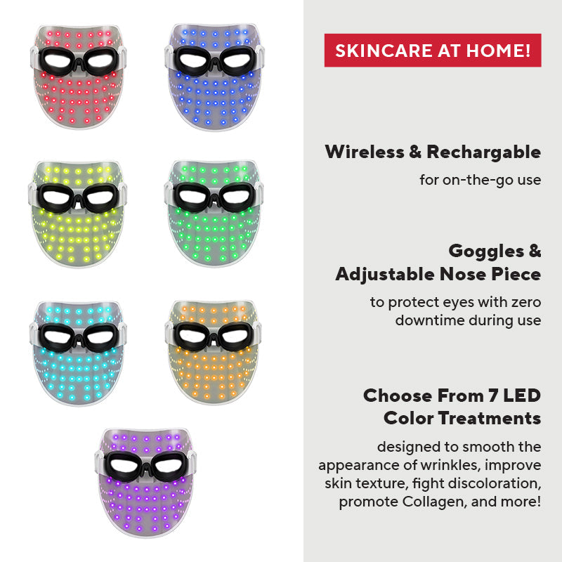 Mirabella - Phototherapy 7-Color LED Facial Mask with Near Infrared