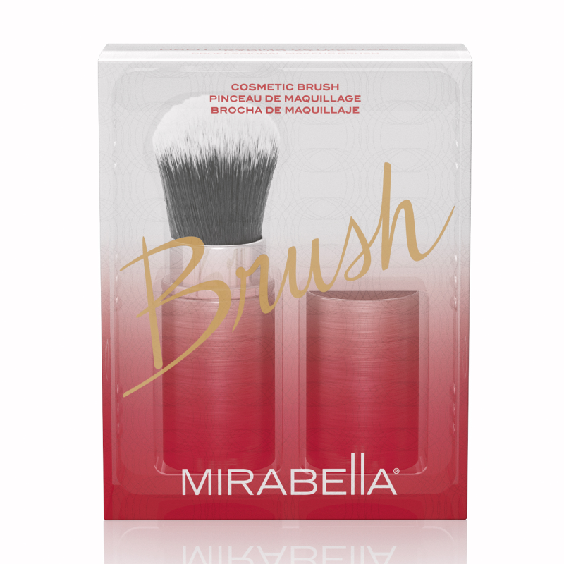 Mirabella - Multi-tasking Retractable Kabuki Style Professional Makeup Brush