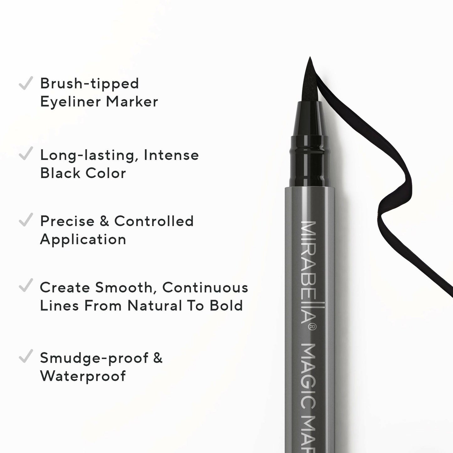 Mirabella - Black Magic Marker Liquid Eyeliner