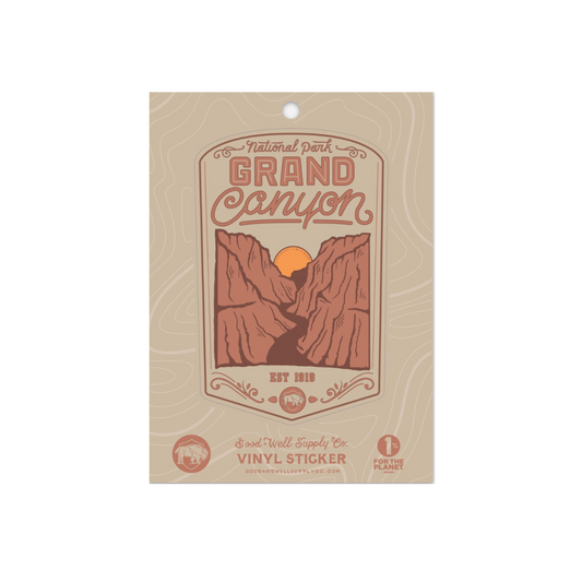 Grand Canyon National Park Vinyl Sticker