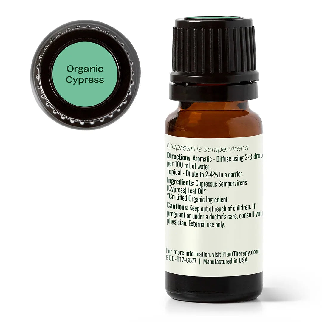 Plant Therapy - Organic Cypress Essential Oil