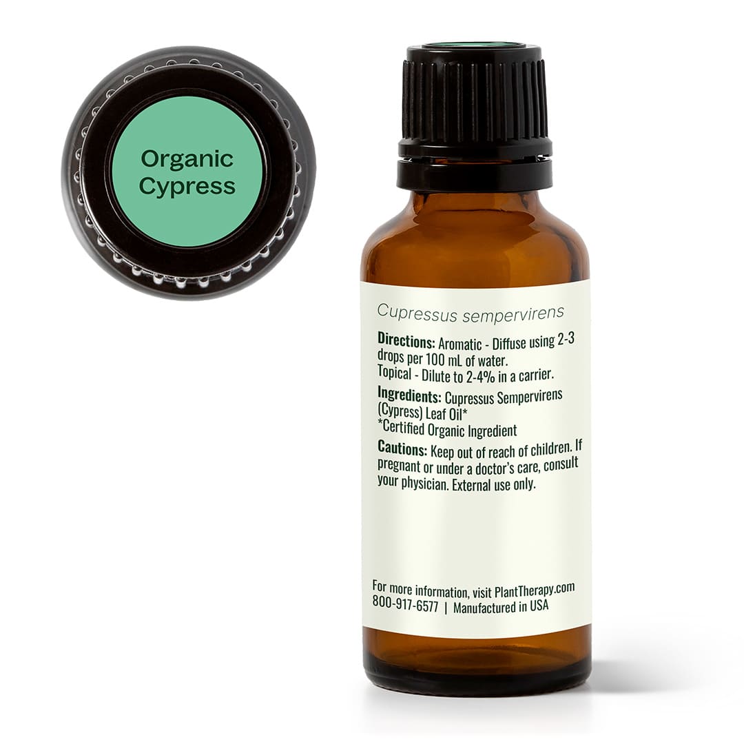 Plant Therapy - Organic Cypress Essential Oil