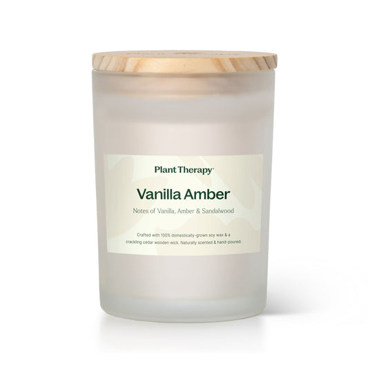 Plant Therapy - Vanilla Amber Naturally Scented Candle