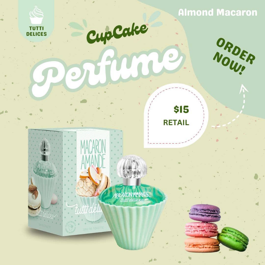 Tutti Délices - Almond Macaron Cupcake Perfume 1.7 oz