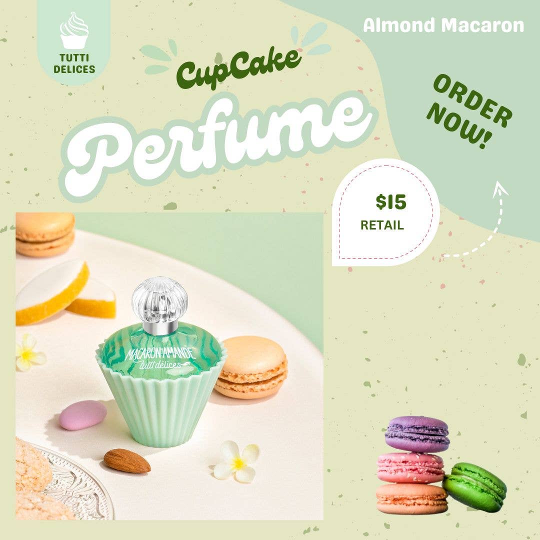 Tutti Délices - Almond Macaron Cupcake Perfume 1.7 oz