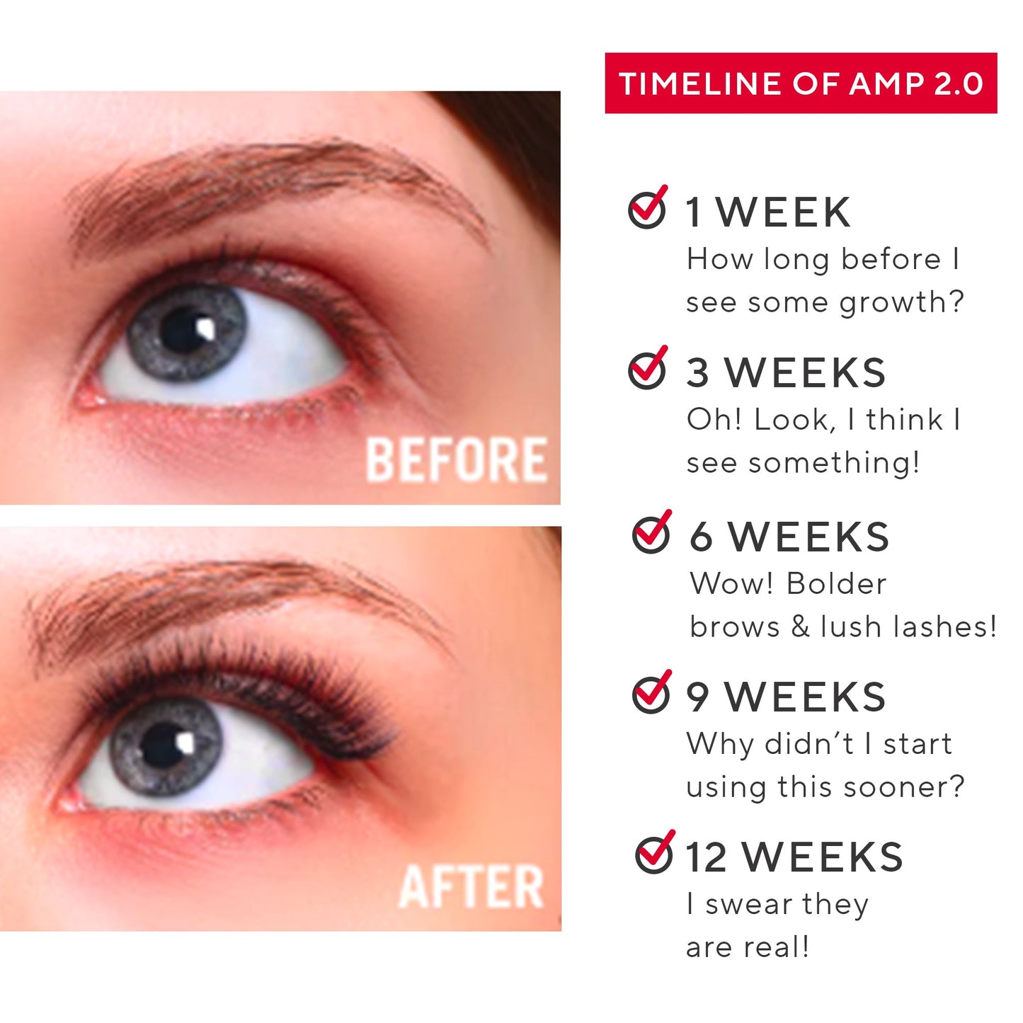 Mirabella - Amp 2.0 Eyelash & Brow Growth Enhancing Serum