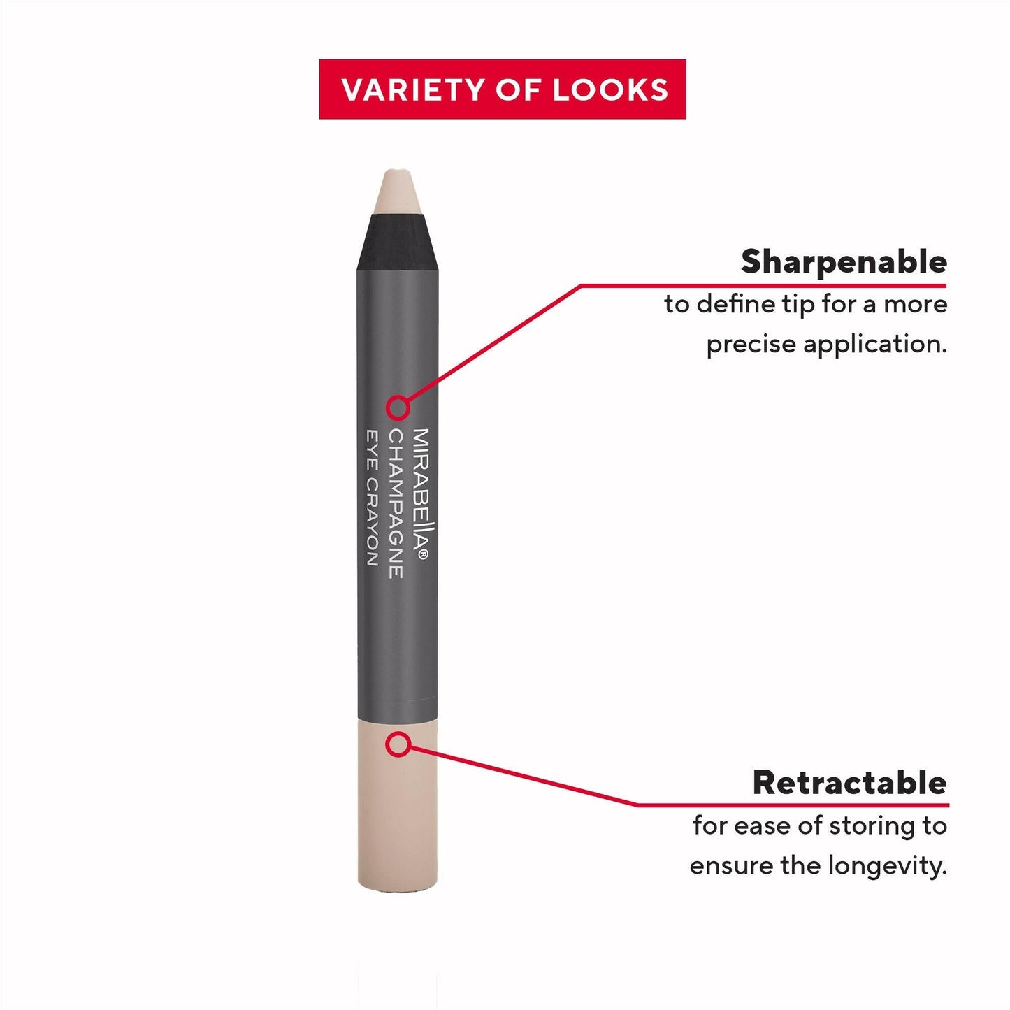 Mirabella - Champagne Eye Crayon