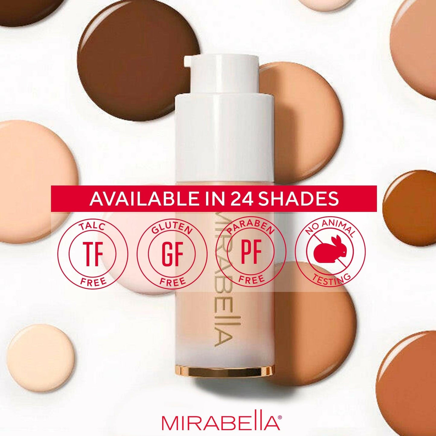 Mirabella - Invincible For All Anti-Aging HD Foundation
