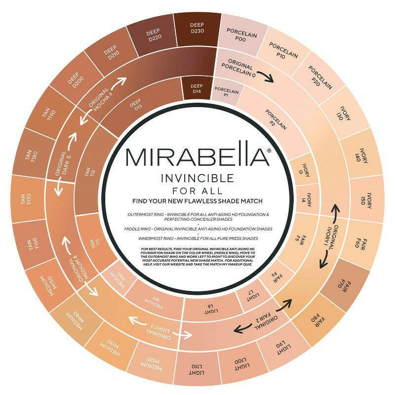 Mirabella - Invincible For All Anti-Aging HD Foundation