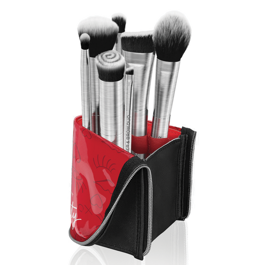 Mirabella - Make It Pretty Professional Makeup Brush Set & Travel Case