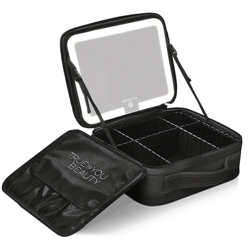 Mirabella - Pro Makeup Kit Travel Bag with LED Mirror