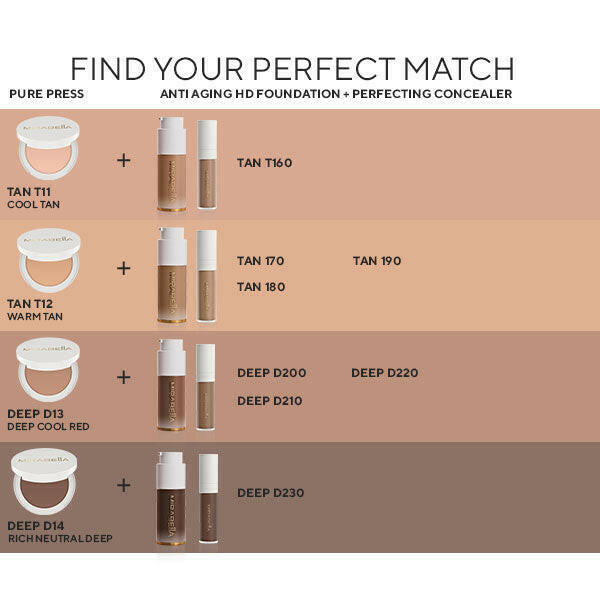 Mirabella - Invincible For All Pure Press Powder Foundation