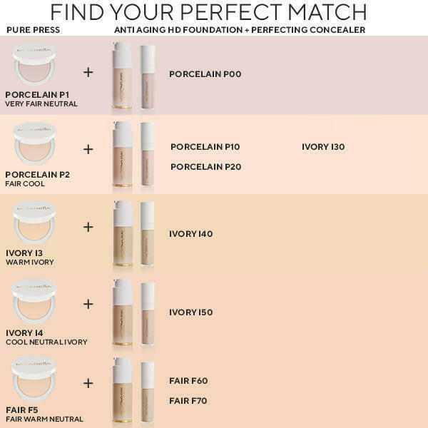 Mirabella - Invincible For All Pure Press Powder Foundation