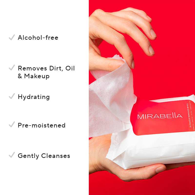 Mirabella - Makeup Remover Wipes