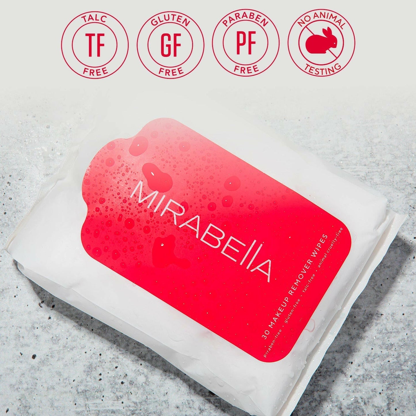 Mirabella - Makeup Remover Wipes