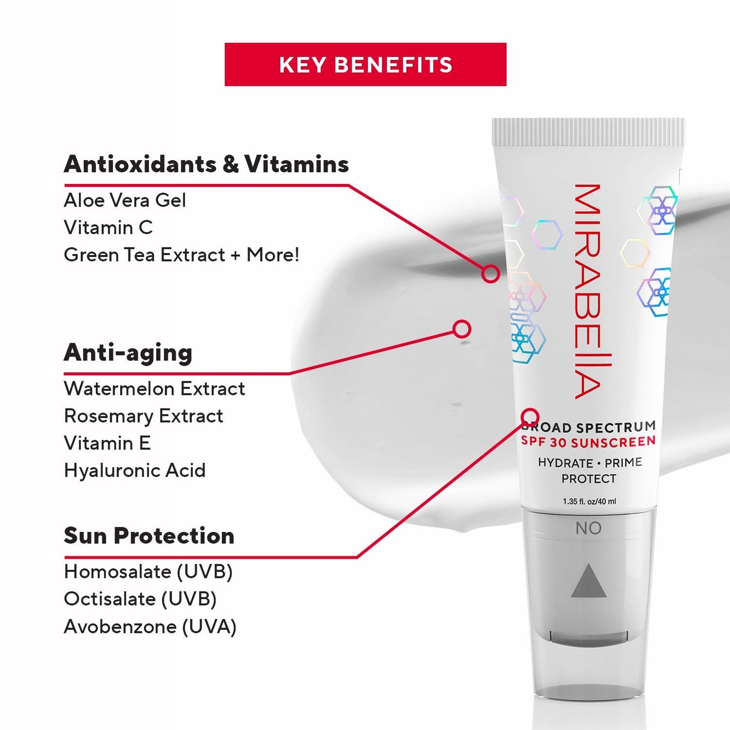 Mirabella - Hydrate Prime Protect Broad Spectrum SPF 30